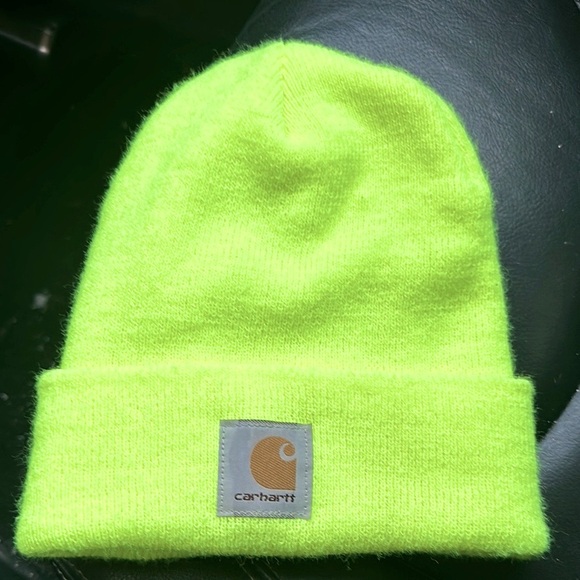 Carhartt Neon Green Beanie - Picture 1 of 1